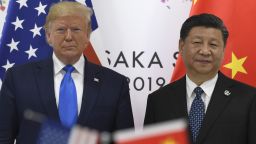 President Donald Trump, left, poses for a photo with Chinese President Xi Jinping during a meeting on the sidelines of the G-20 summit in Osaka, Japan, Saturday, June 29, 2019. (AP Photo/Susan Walsh)