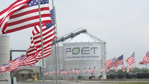 POET operates 28 biofuel refineries in seven states.