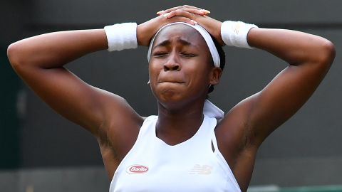 Cori Gauff  became the youngest player to win a singles match at Wimbledon since 1991.