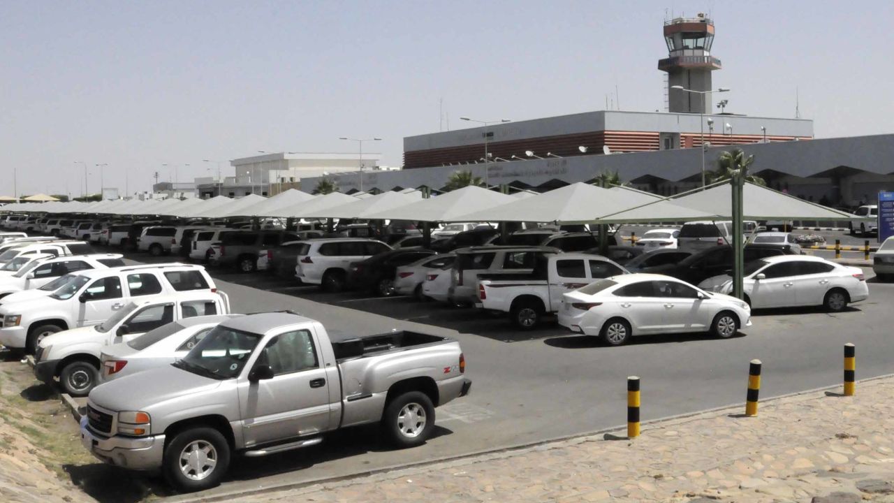Abha airport in southwestern Saudi Arabia, pictured on Tuesday.  