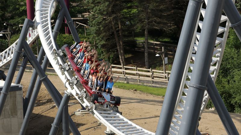 Maxx Force launch coaster 0 to 78 mph in less than 2 seconds CNN