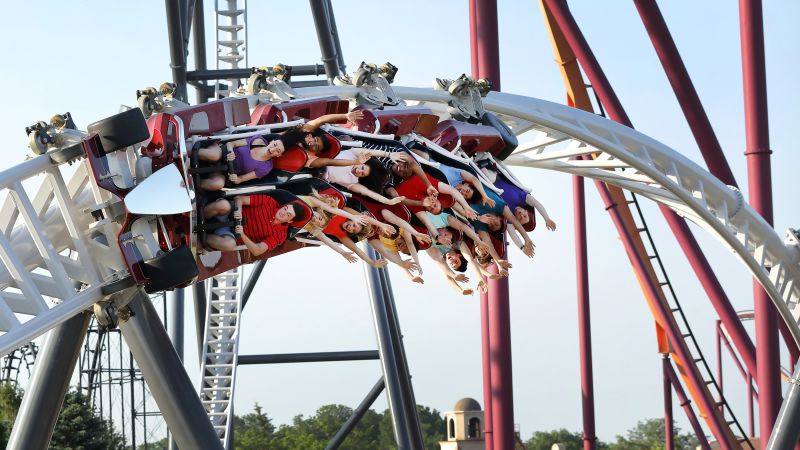 Maxx Force launch coaster 0 to 78 mph in less than 2 seconds CNN