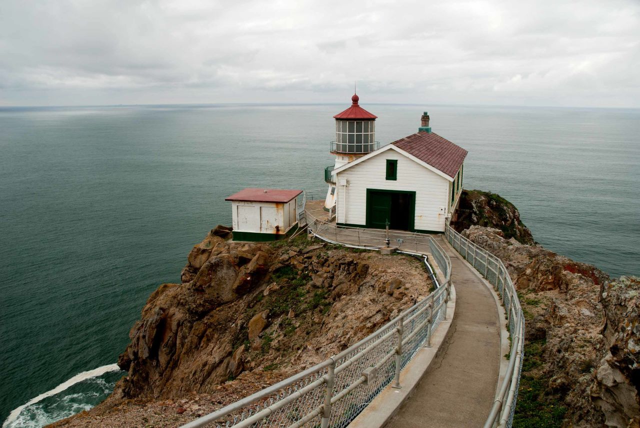 <strong>Point Reyes Lighthouse, California ("The Fog") -- </strong>Undergoing a<a href="https://www.nps.gov/pore/learn/news/newsreleases_20180731_lighthouse_restoration.htm" target="_blank" target="_blank"> $5 million </a>restoration until October 2019, the lighthouse north of San Francisco first shone in 1870. It hit the big screen in John Carpenter's "The Fog" (1980) and was the location of radio station KAB, where many of the film's deadliest scenes play out.
