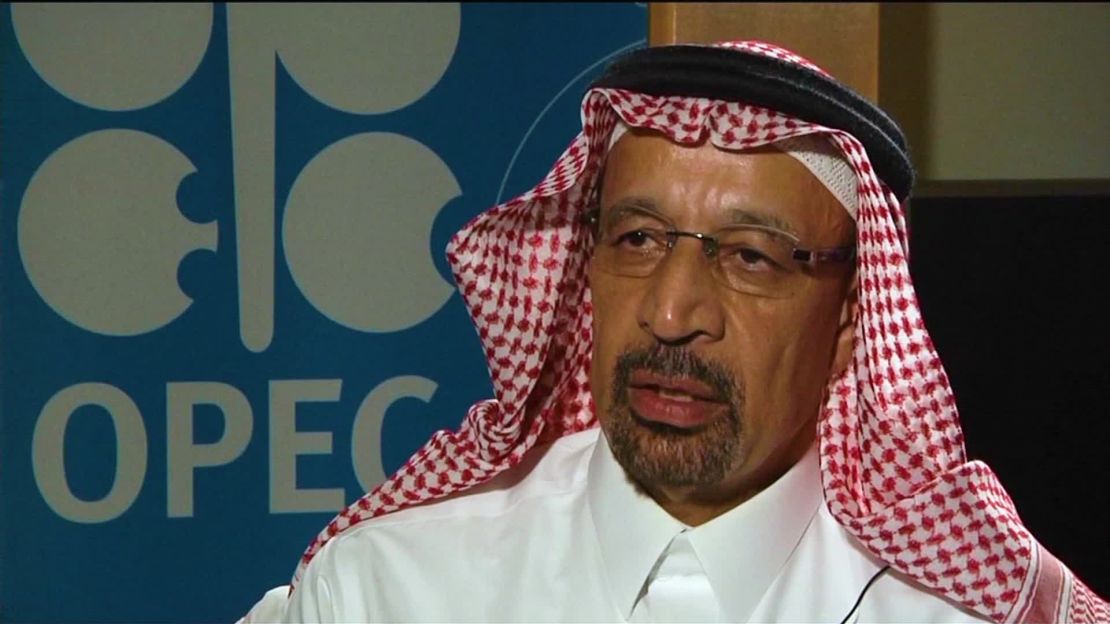 Khalid al-Falih was removed as chairman of the giant state-owned oil company Saudi Aramco last week. 