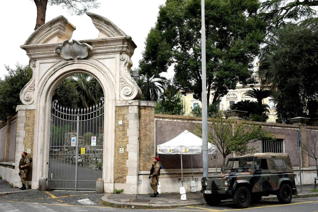 Bone fragments found during construction work at the Vatican Nunciature Embassy last year reignited speculation over Orlandi's disapperance. 