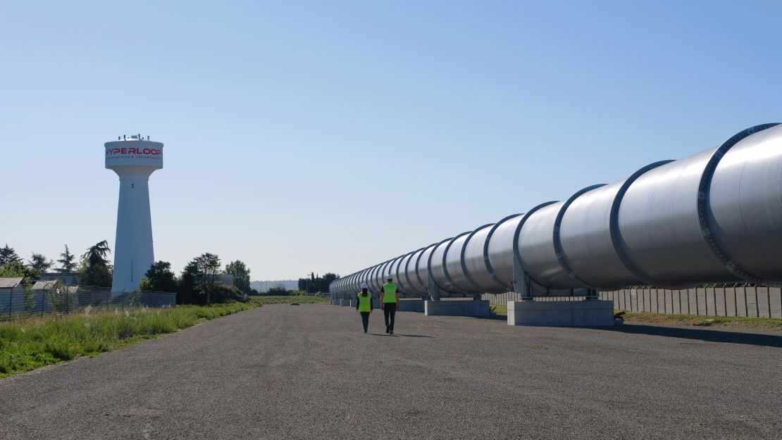 Hyperloop TT has developed test tracks.