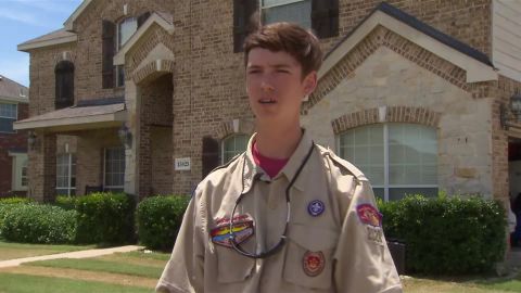 Cameron James spoke to CNN affiliate KTVT on Tuesday.