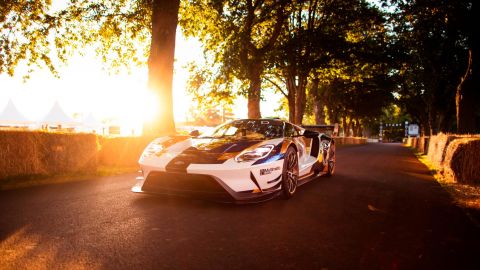The Ford GT MK II is designed purely for track use.