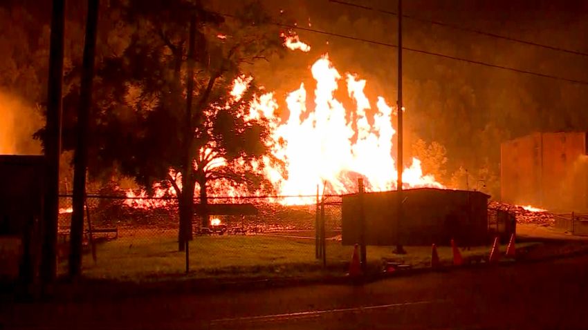 KY Jim Beam Warehouse Fire 1