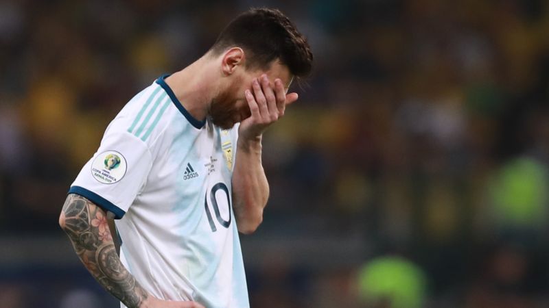 Copa América: Messi fails again with Argentina