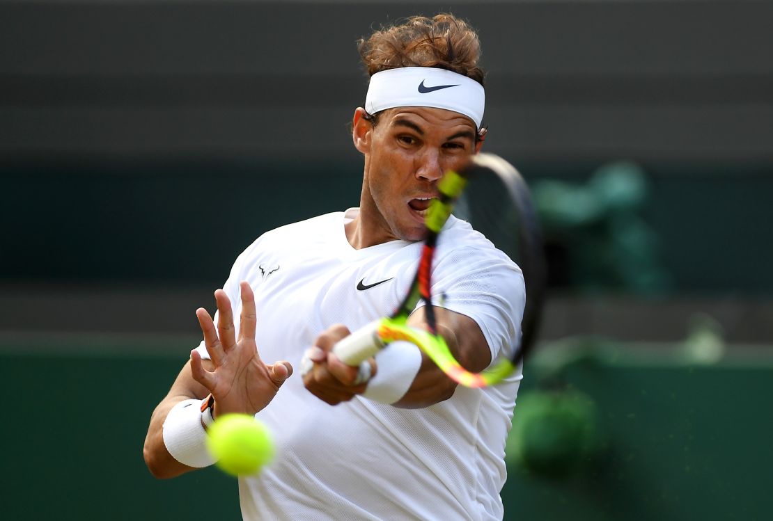 Rafael Nadal is chasing a third Wimbledon title and first since 2010. 