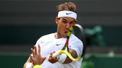 Rafael Nadal is chasing a third Wimbledon title and first since 2010.