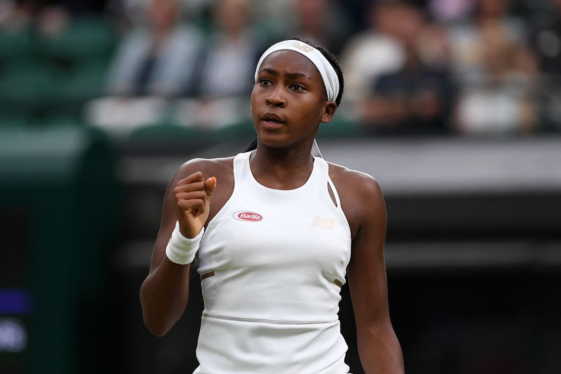 Coco Gauff enjoyed a wonderful breakthrough grand slam at Wimbledon. 