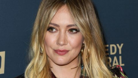 Hilary Duff, seen here attending a press day at The London West Hollywood on May 30, 2019 in West Hollywood, California, says the plans for rebooting "Lizzie McGuire" have been scrapped.