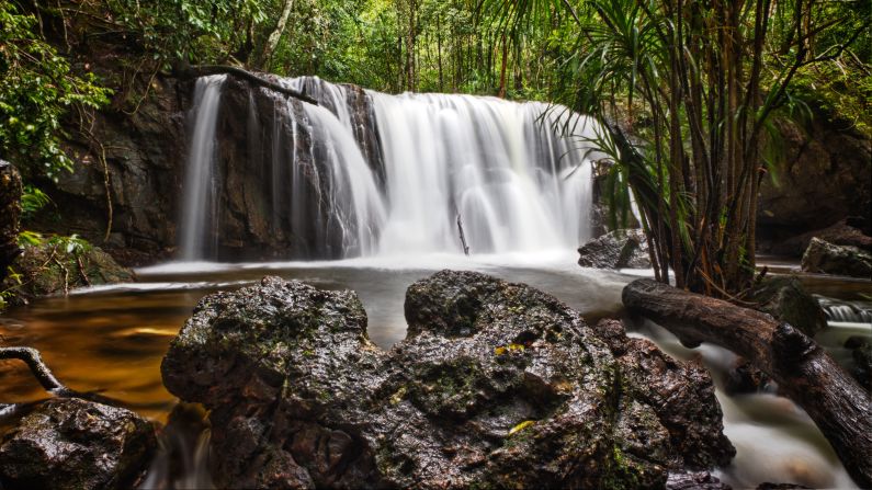 <strong>Trekking:</strong> One of the island's best treks begins at Suoi Tranh Waterfall in the south-central part of the island. A small trail leads up the mountain to a lookout point that offers panoramic views of the green canopies below and the ocean in the distance.