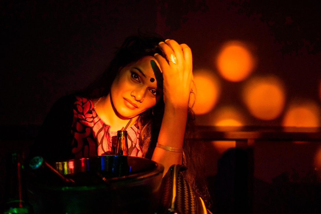 Sonia Pravinaa, pictured here, organizes annual beauty pageants for transgender women in Singapore's Little India neighborhood.