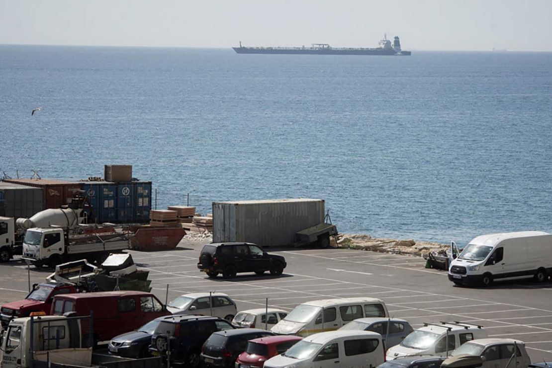British and Gibraltarian authorities say they believe the tanker was carrying oil to Syria.
