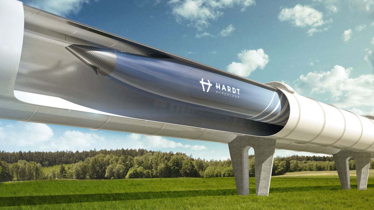 <strong>Energy efficient:</strong> "It's 10 times more efficient than airplane and even more efficient than trains," says Tim Houter, CEO and co-founder of Hardt Hyperloop.