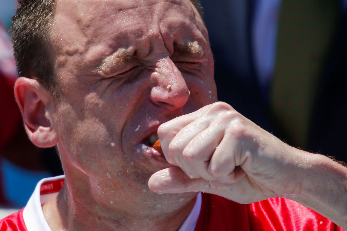 Joey Chestnut is a heavy favorite to win this year's contest.