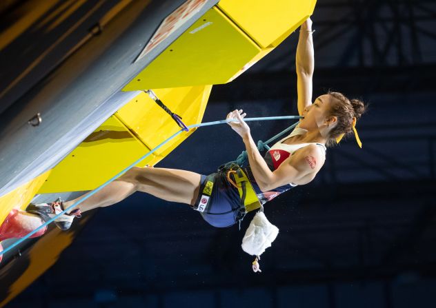 Kim has won the world championship and multiple Asian titles, but faces a new challenge in 2020 when sports climbing debuts at the Tokyo Olympic Games.