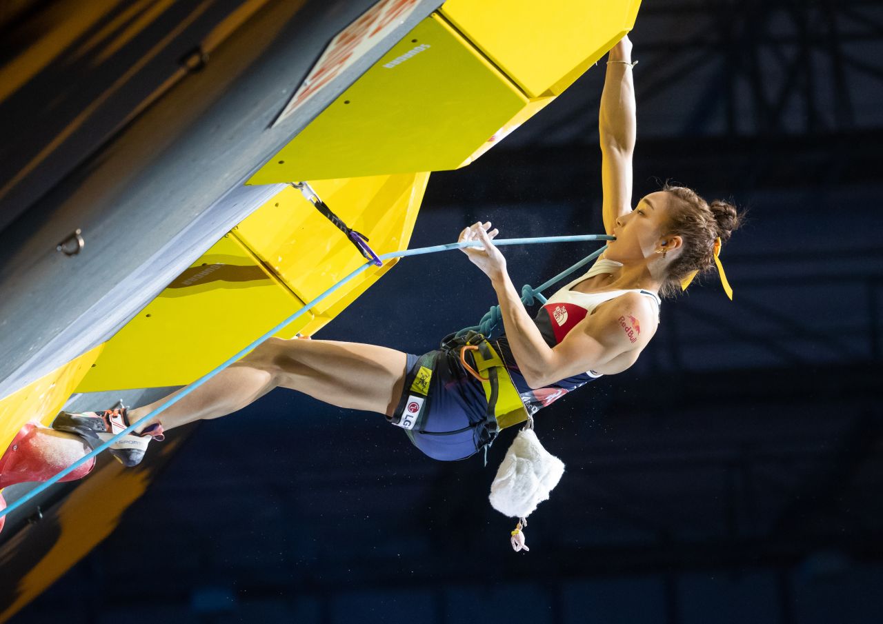 Kim has won the world championship and multiple Asian titles, but faces a new challenge in 2020 when sports climbing debuts at the Tokyo Olympic Games.