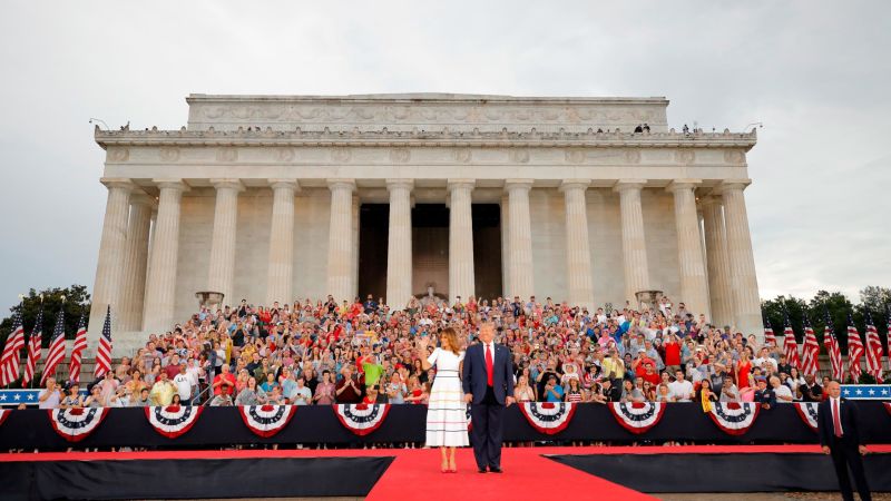 trumps july 4th parade