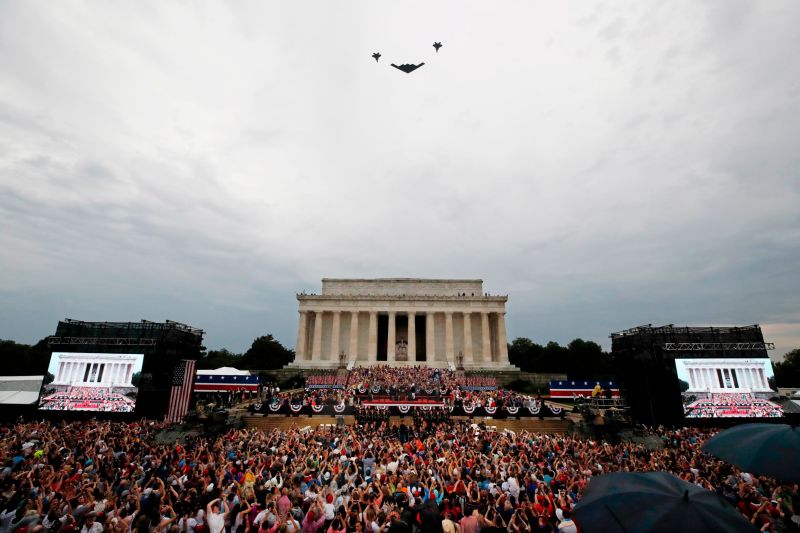 In Photos: Trump's Fourth Of July Celebration | CNN Politics