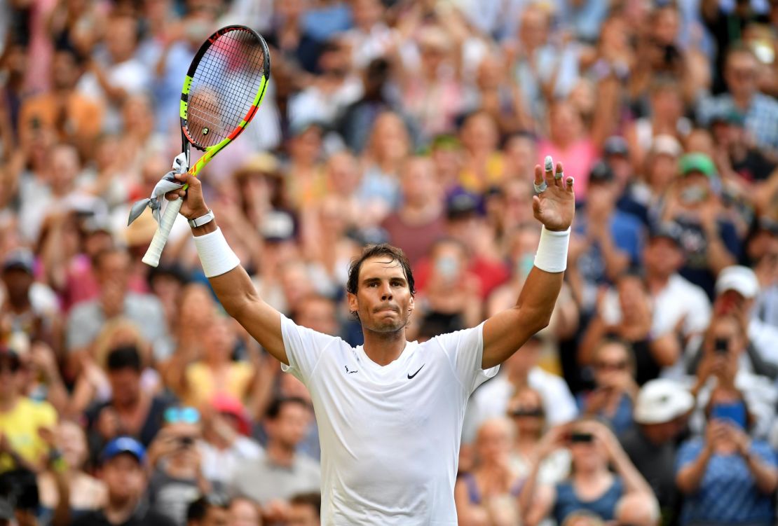Rafael Nadal won the last of his two Wimbledon titles in 2010.