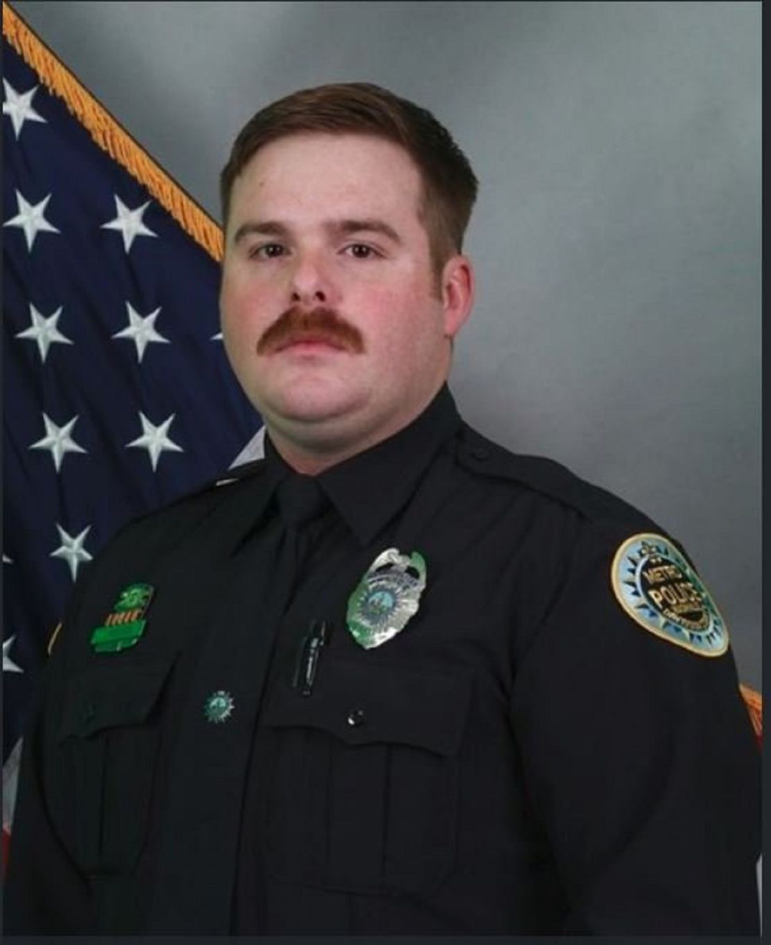 Nashville police officer John Anderson died at the scene. The 17-year-old suspect is in custody.