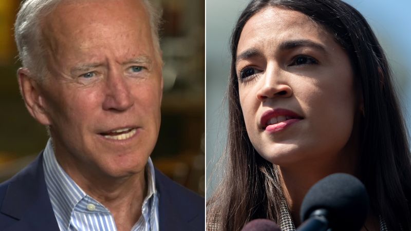 Alexandria Ocasio Cortez to co chair Biden campaign climate task force CNN Politics