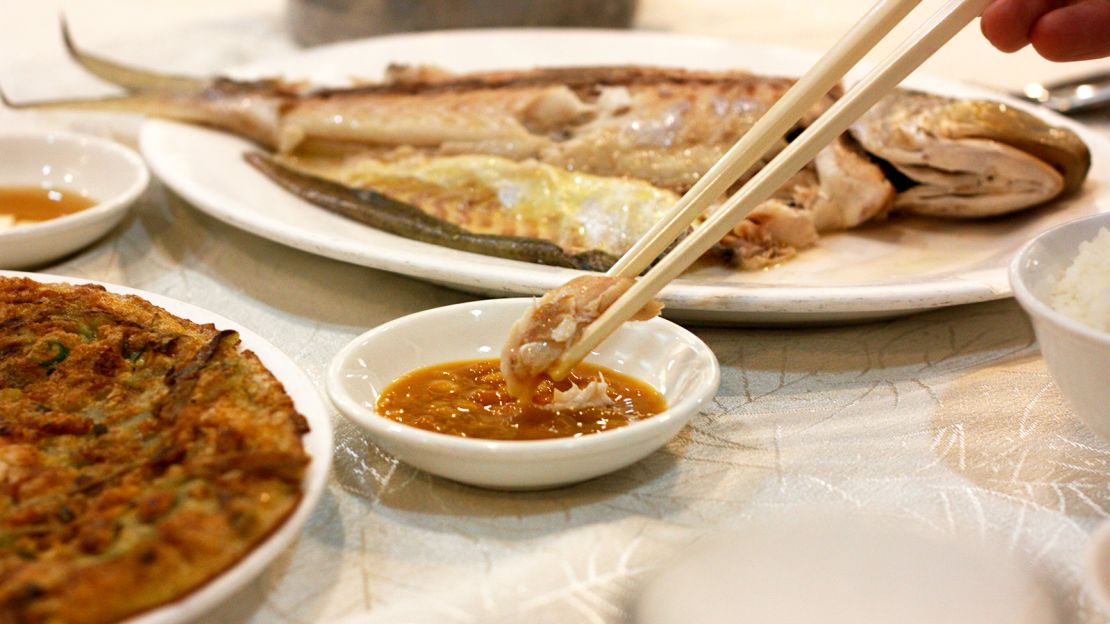 Cold fish is a popular Chaozhou dish. (It's way better than it sounds.) 