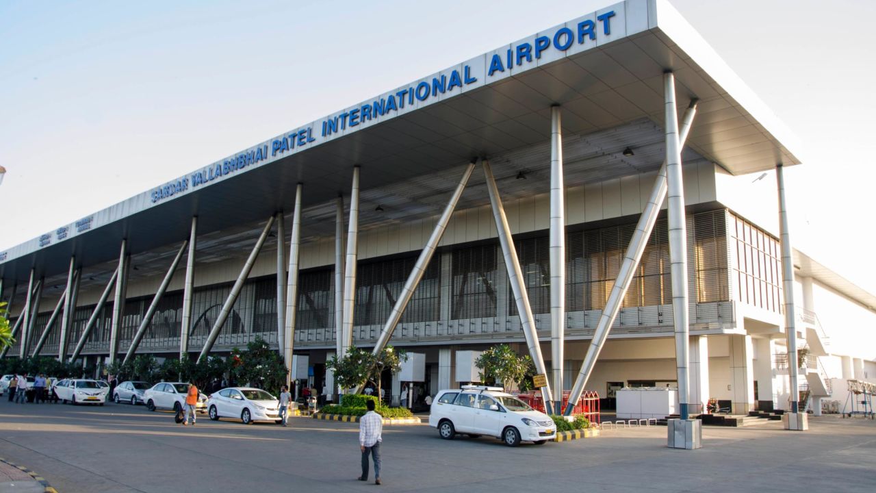 India's Sardar Vallabhbhai Patel International Airport, the gateway to Gujarat. 