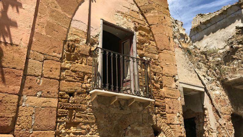 "Ever since the 1968 earthquake, this stunning village has been empty," Mayor Girolamo Cangelosi tells CNN Travel. "I want to bring it back from the grave and make it shine again as it did in the past."
