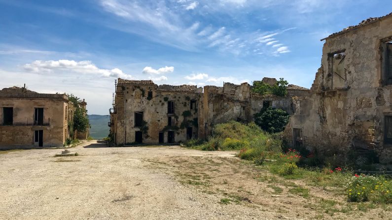 <strong>Reversing the decline: </strong>Poggioreale is the latest depopulated town in Sicily and elsewhere in Italy to try radical approaches to halt their slide into oblivion. A series of other locations have sold off old homes for as little as one euro -- or just over a dollar -- to people willing to move in. 