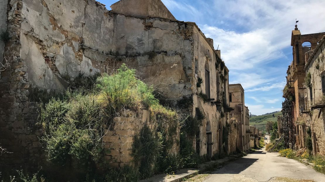 Poggioreale has a theater, library, hospital and marketplace, all waiting to be rebuilt.