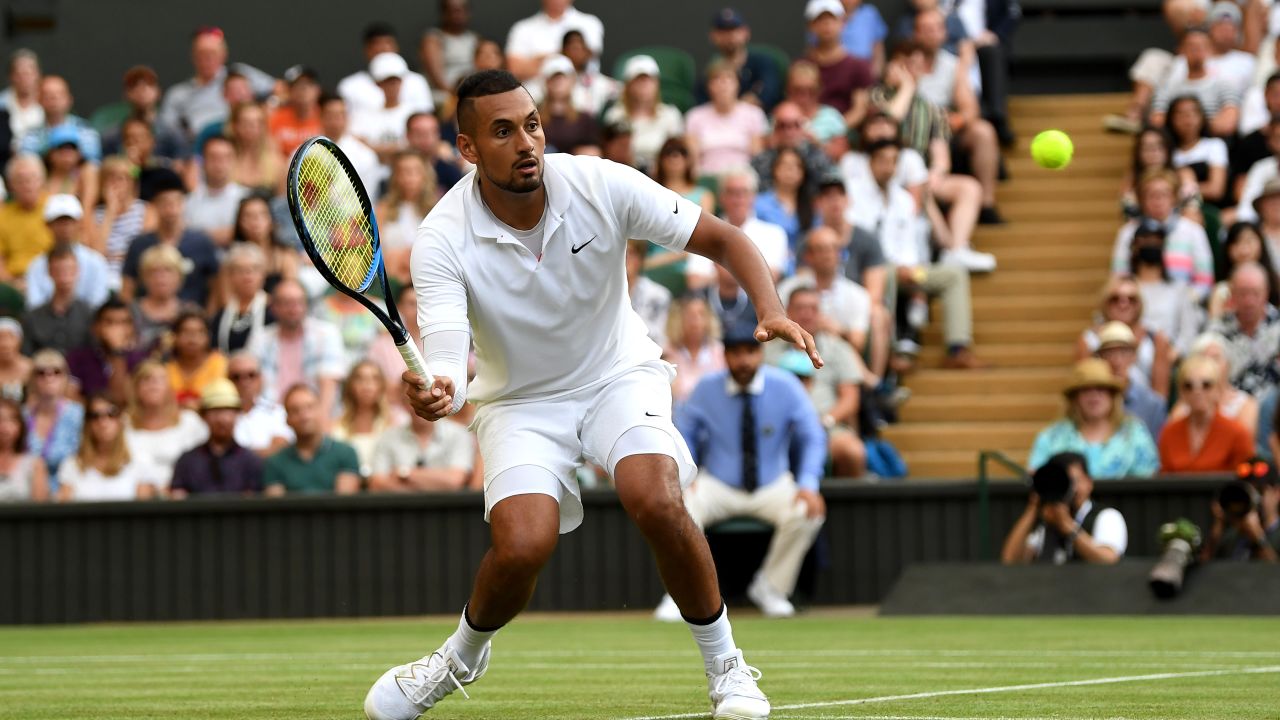 Kyrgios combines power with a deft touch.