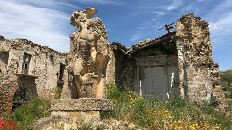 <strong>Local heroes: </strong>The mayor isn't alone in his mission to revitalize the ghost town. A group of volunteers, headed by Giacinto Musso, has been toiling to preserve the site and recover lost objects.