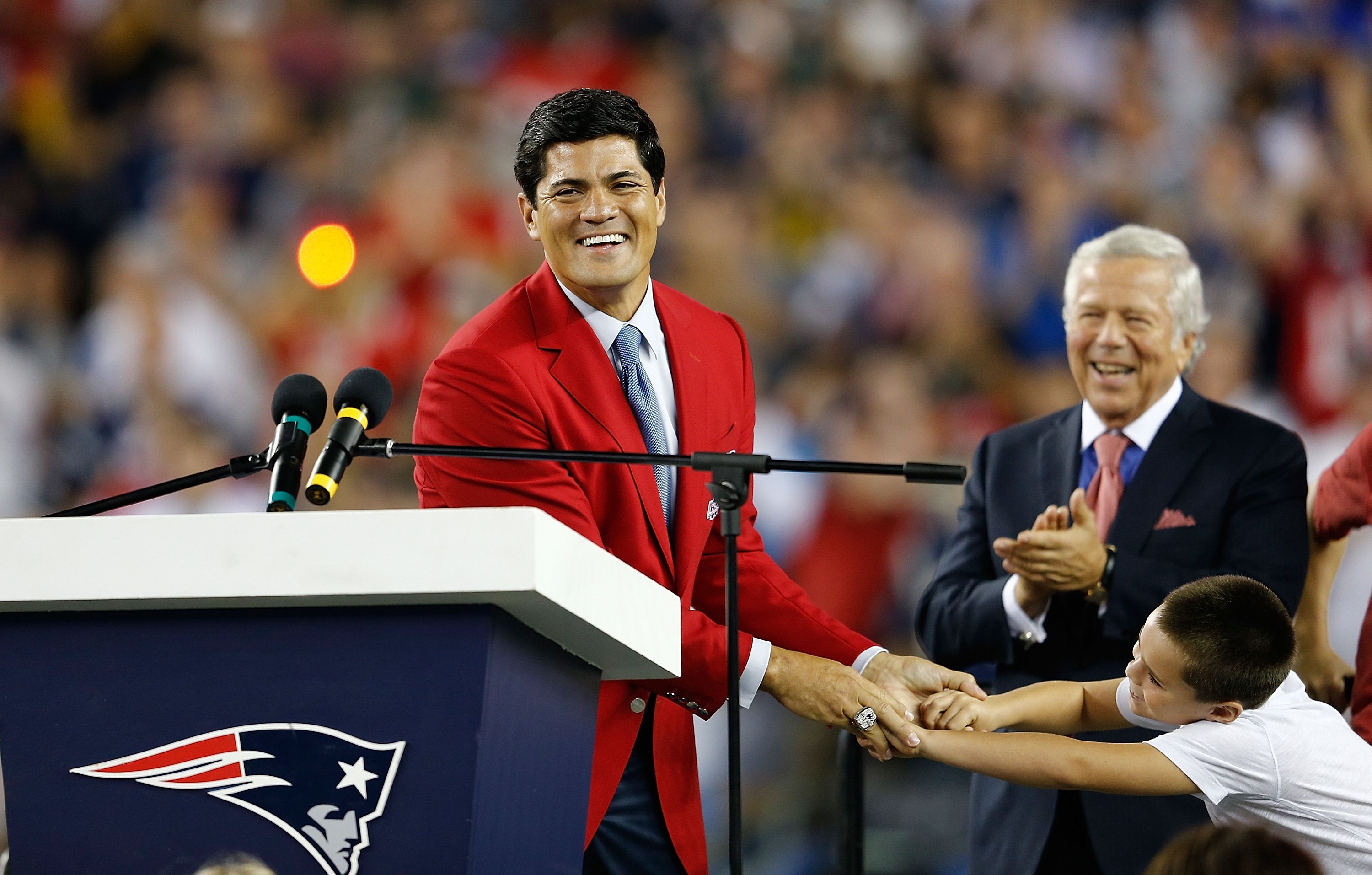 Tedy Bruschi New England Patriots 2022 Salute To Service Retired