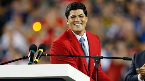 Tedy Bruschi suffered a stroke Thursday, his family said in a statement. He's recovering in a Massachusetts hospital. 