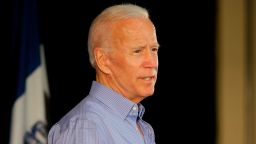 MARSHALLTOWN, IA - JULY 04: Former Vice President and 2020 presidential candidate Joe Biden speaks during a campaign event on July 4, 2019 in Marshalltown, Iowa. The 2020 Iowa Democratic caucuses will take place on Monday, February 3, 2020. (Photo by Joshua Lott/Getty Images)