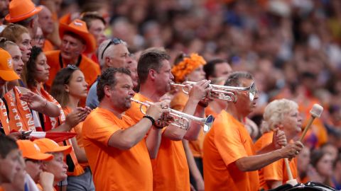 Netherlands fans have travelled to France in the thousands.