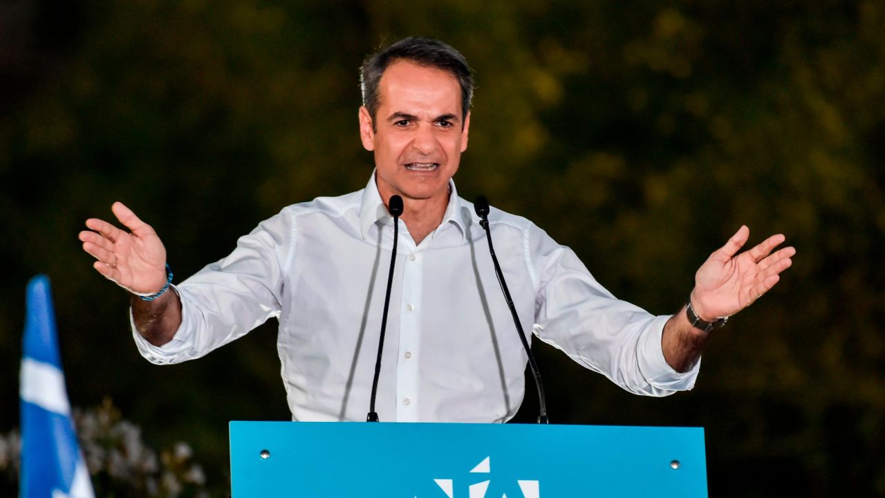 Kyriakos Mitsotakis has been elected as Greece's new prime minister after the New Democracy party won a landslide victory in the country's general election. 