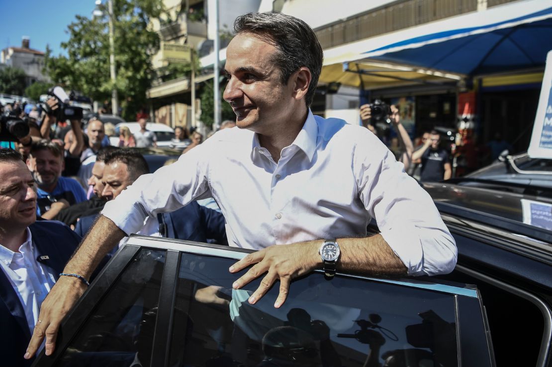Kyriakos Mitsotakis has pledged to rebrand Greece and change its image as Europe's problem child.