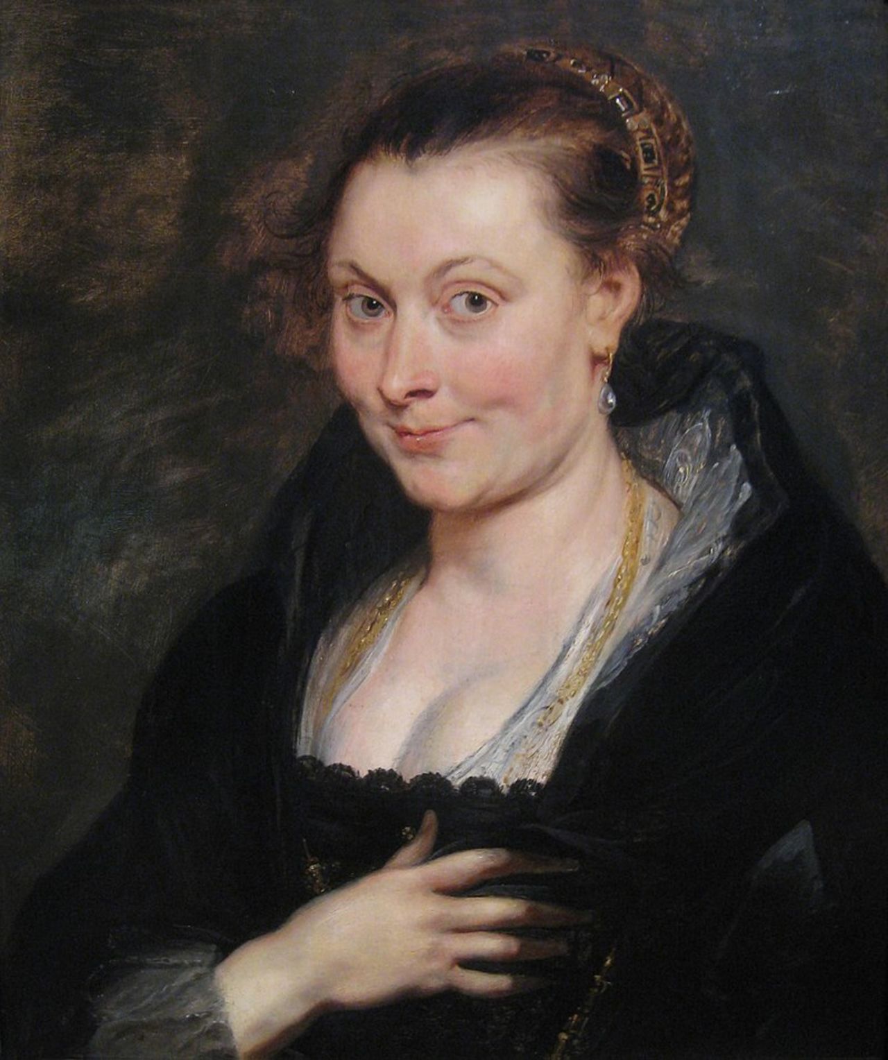 "Portrait of Isabella Brant" (1620-1625) by Peter Paul Rubens