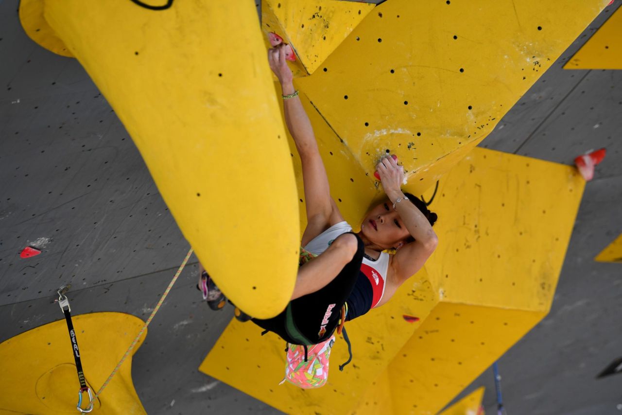 The Olympic climbing program at Tokyo 2020 will combine three disciplines: bouldering, lead climbing and speed climbing. The latter event is new to Kim, forcing her into a new training regime.
