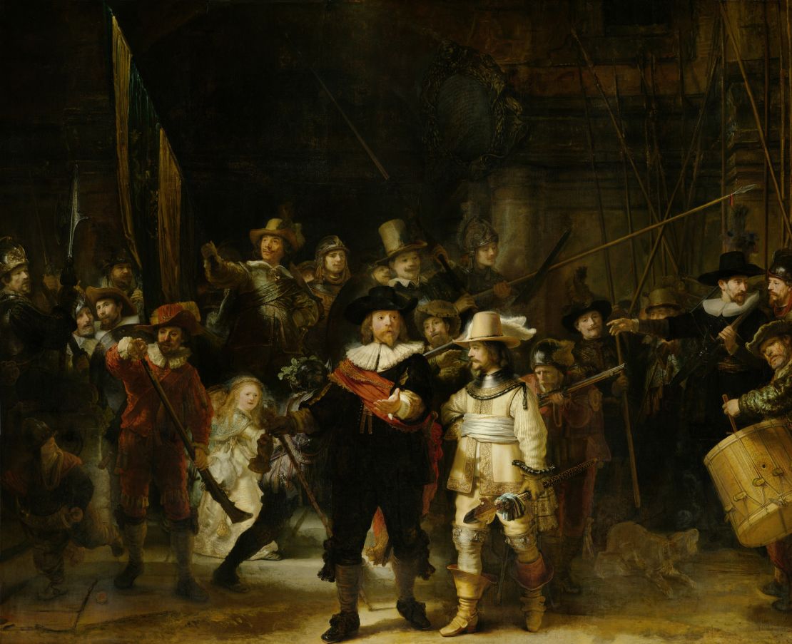 The painting was completed in 1642.