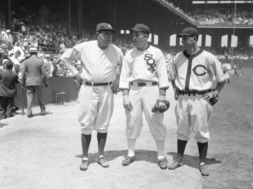 The starting American League outfield for the first All-Star Game: from left, Babe Ruth, Al Simmons and Earl Averill. The All-Star Game was the brainchild of Arch Ward, who was the sports editor for the Chicago Tribune. At the time, the United States was in the midst of the Great Depression and many baseball teams were struggling financially. 