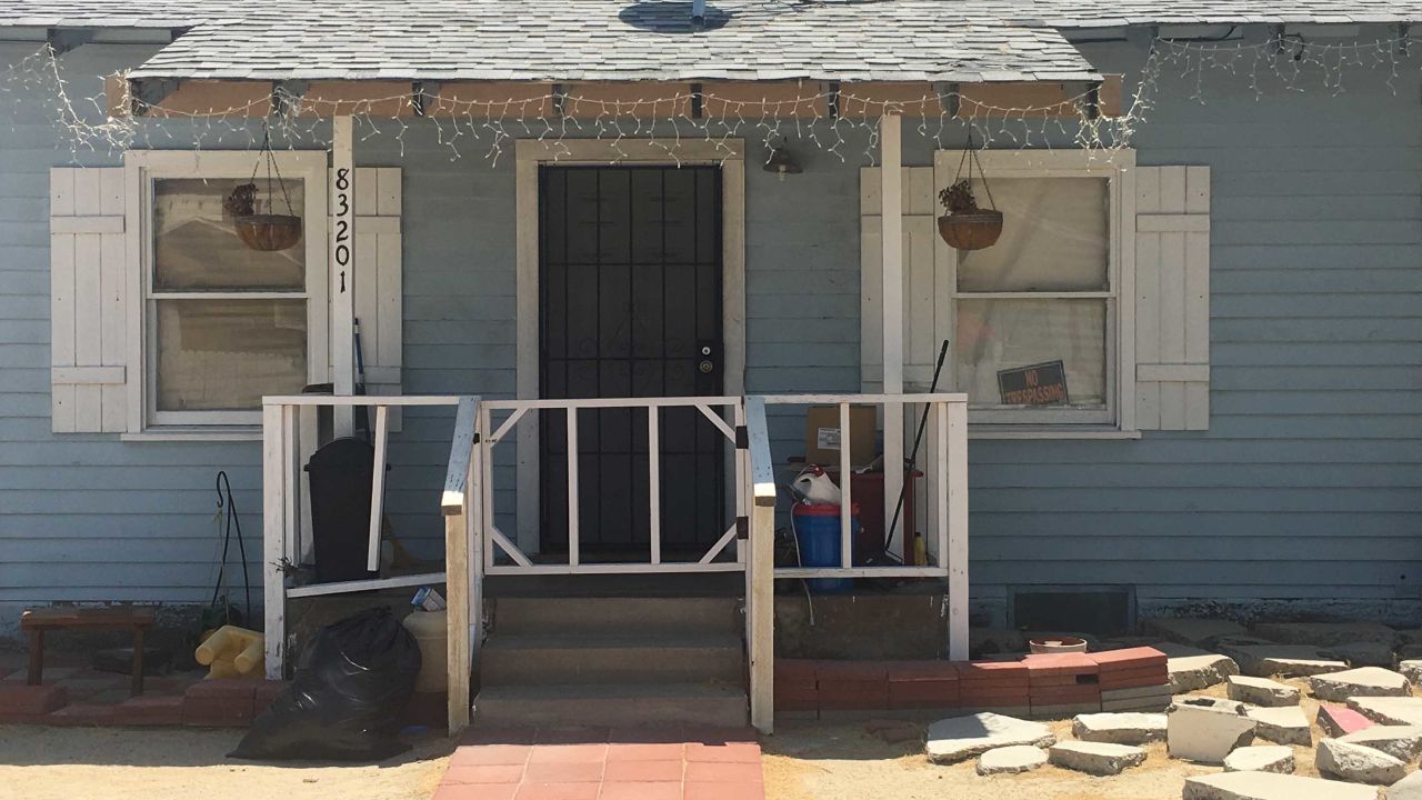 Sheleagh Law said she won't let her sons go inside their home because she's worried about the structural integrity.