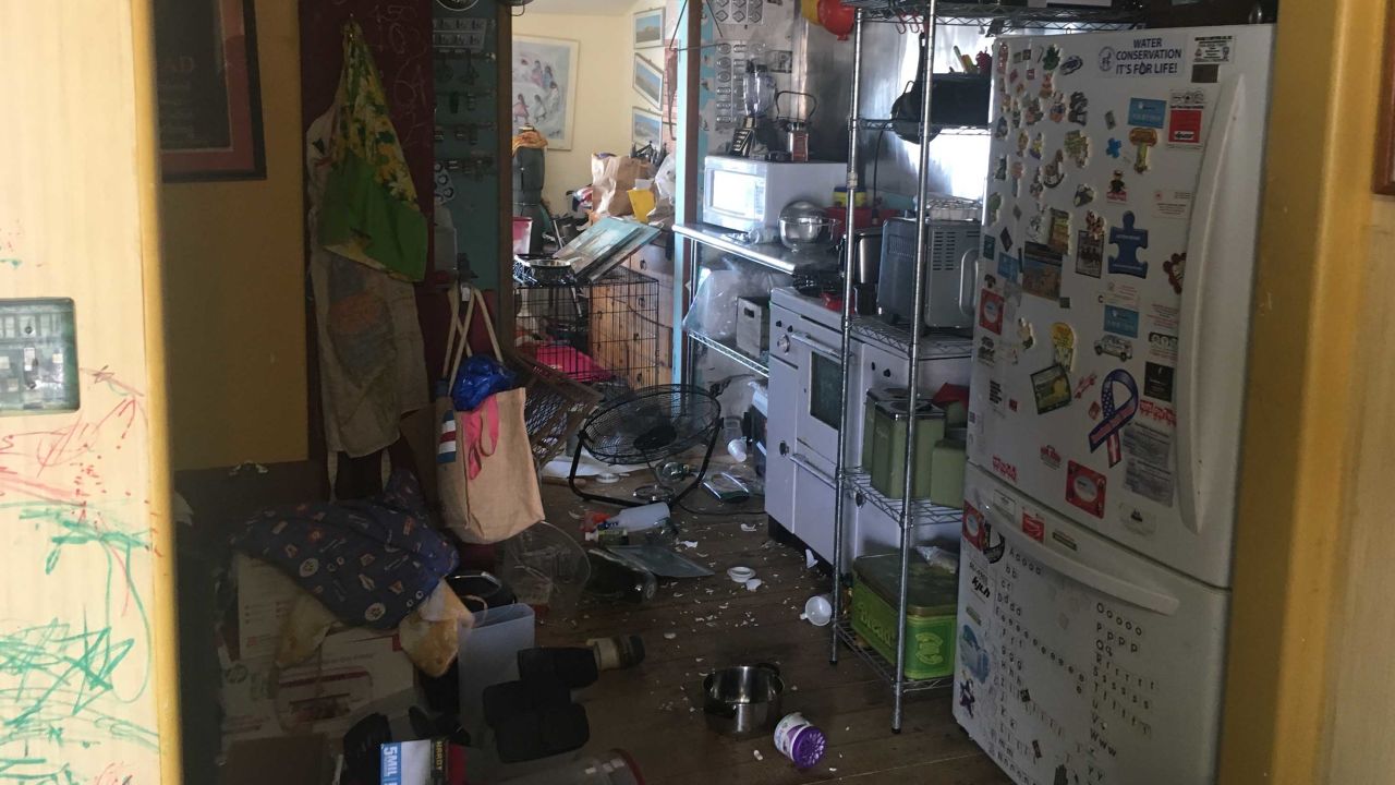 Sheleagh Law said she's ready to move after two earthquake shook her home in Trona.