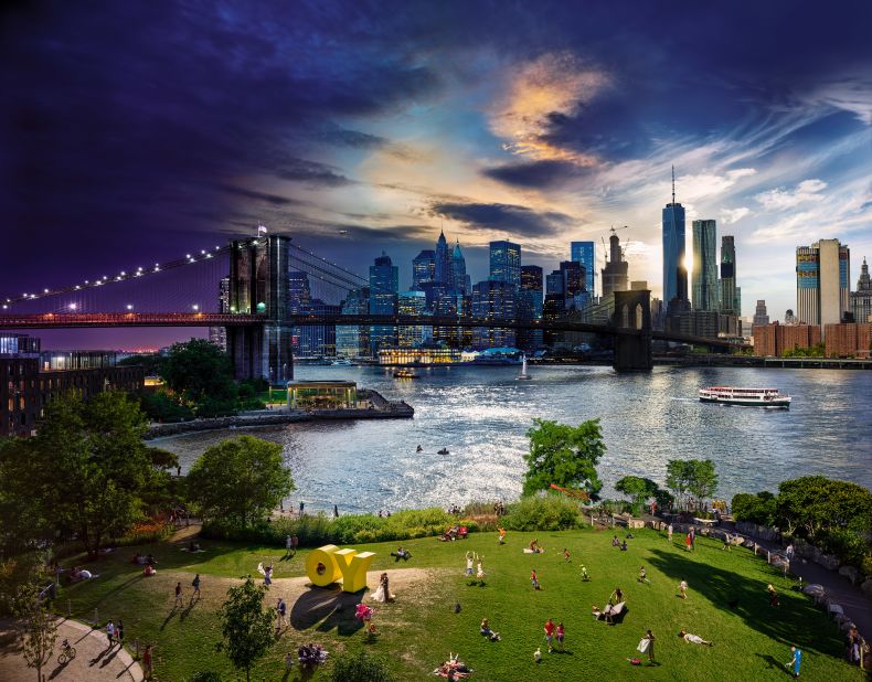 This shot of Brooklyn Bridge Park was taken in 2016. "When I'm in the moment, if I'm not feeling a little uncomfortable, I'm really not working hard enough," Wilkes said. "I know it sounds crazy, but I think that's what creativity is: pushing boundaries, challenging yourself, (forcing) yourself to do something that may not be quite comfortable. It opens up pathways that I think allow you to maximize creativity in many respects."